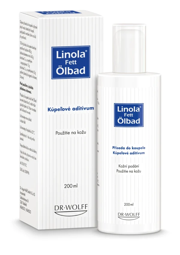 Linola Fett Ölbad масло за баня, 200 мл — снимка 2