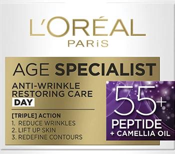 L'Oréal Paris Age Specialist 55+ дневен крем против бръчки, 50 мл