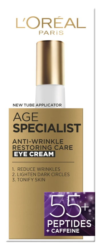 L'Oréal Paris Age Specialist 55+ околоочен крем, 15 мл
