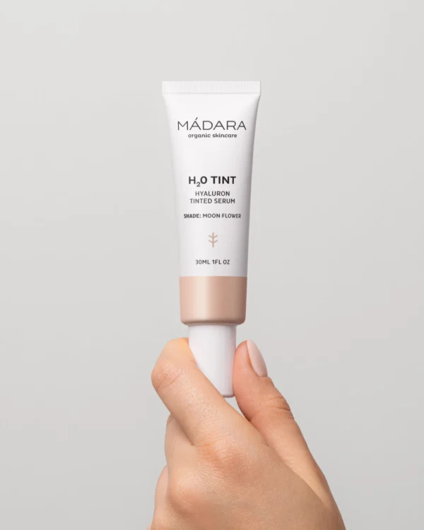 MÁDARA H2O Tint хиалуронов тониран серум, нюанс Moon Flower, 30 мл — снимка 4