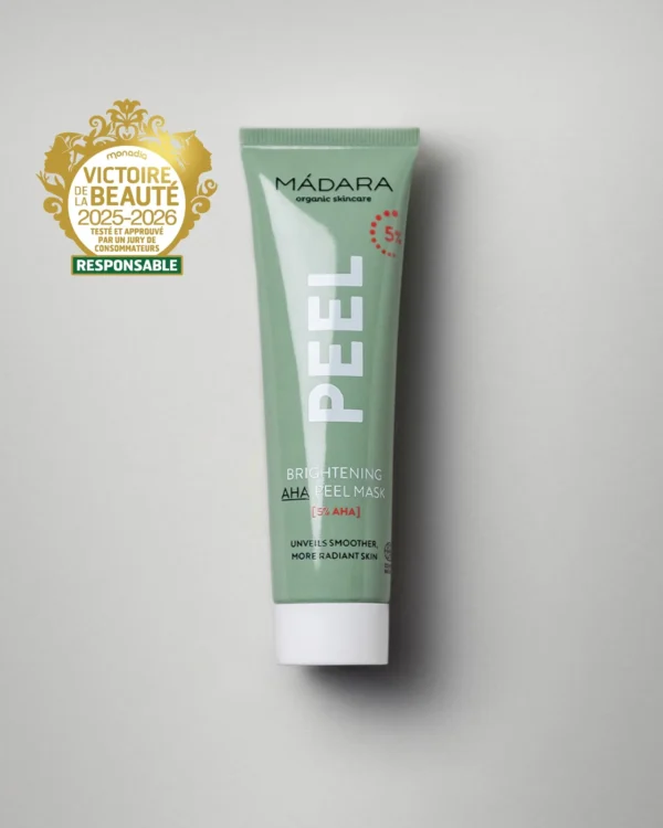 Mádara Peel Brightening AHA пилинг маска, 60 мл