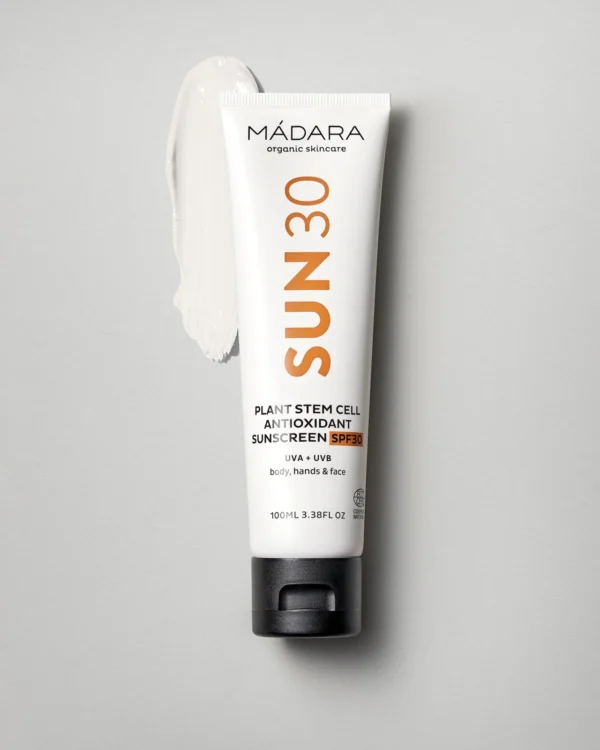 Mádara слънцезащитен крем с антиоксиданти SPF 30, 100 мл