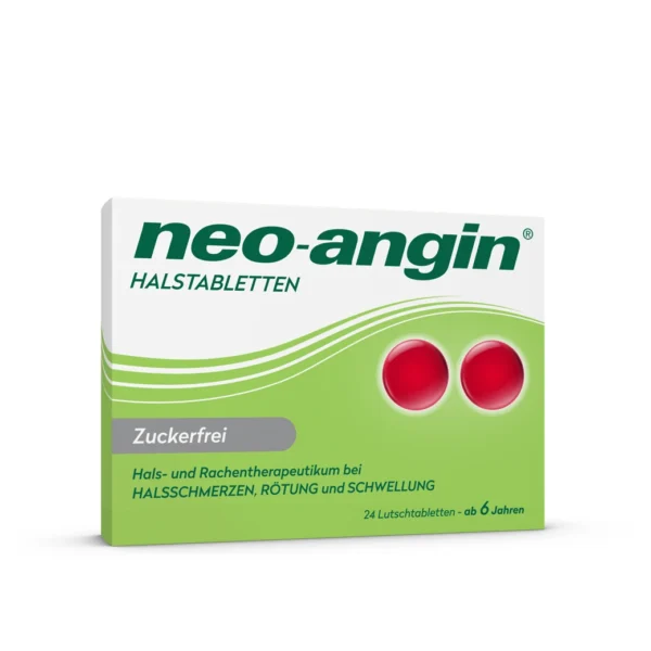 Neo-angin без захар, 24 таблетки за смучене