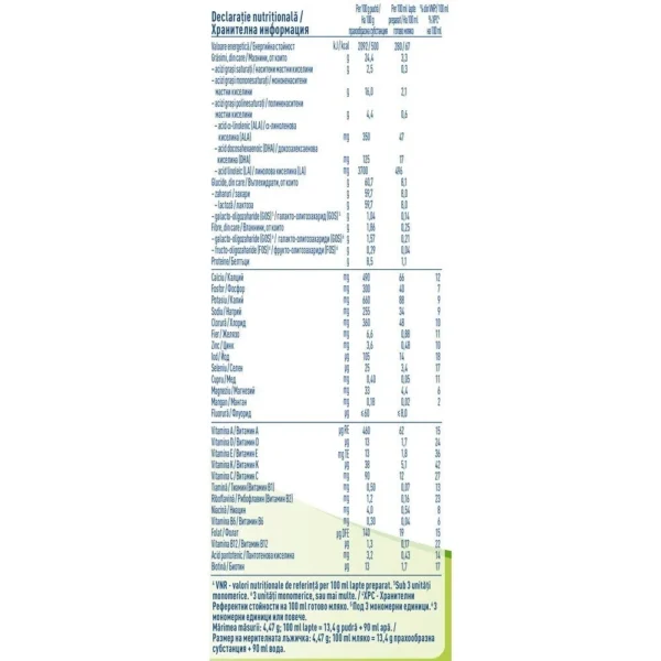 Nestlé NAN Comfortis 2 обогатено преходно мляко след 6-ия месец, 800 г — снимка 5