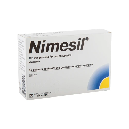 Nimesil 100 mg гранули за перорална суспензия, 15 сашета