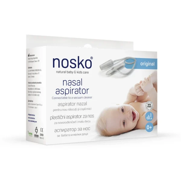 Nosko Original назален аспиратор за свързване с прахосмукачка
