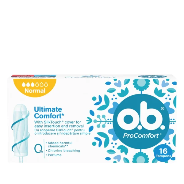 o.b. ProComfort Normal тампони, 16 бр.