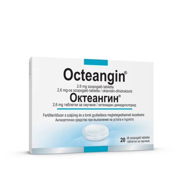 Octeangin 2,6 мг таблетки за смучене, 20 броя