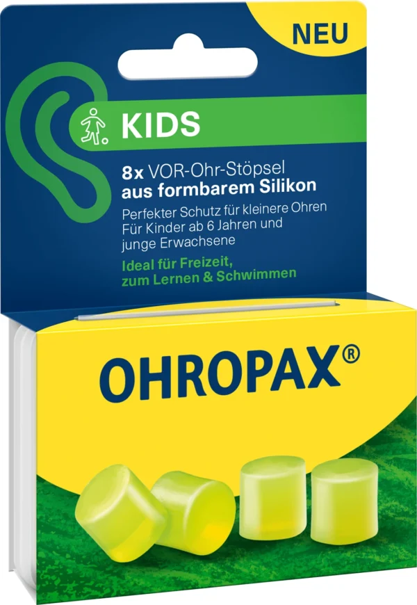 Ohropax Kids силиконови тапи за уши за деца