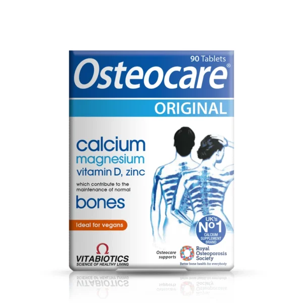 Osteocare Original таблетки с калций, магнезий, цинк и витамин D, 90 бр.