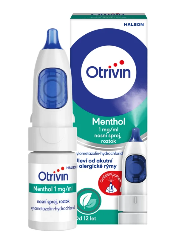 Otrivin Menthol 0,1% спрей за нос, 10 мл