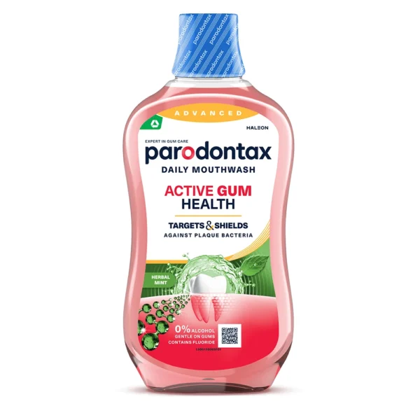 Parodontax Active Gum Health вода за уста Herbal Mint, 500 мл
