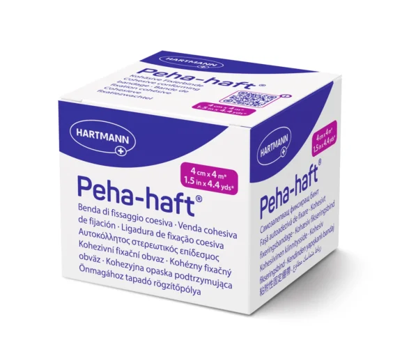 Peha-haft самозалепващ еластичен бинт, 4 см x 4 м