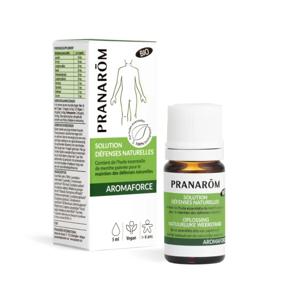 Pranarom Aromaforce комбинация от етерични масла за естествена защита, 5 мл