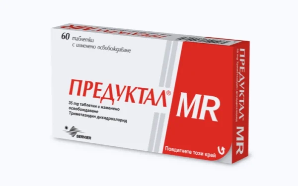 Предуктал MR 35 мг таблетки с изменено освобождаване, 60 броя