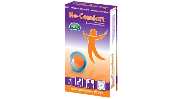 Re-Comfort таблетки за дъвчене с бактериоцини, 6 бр.