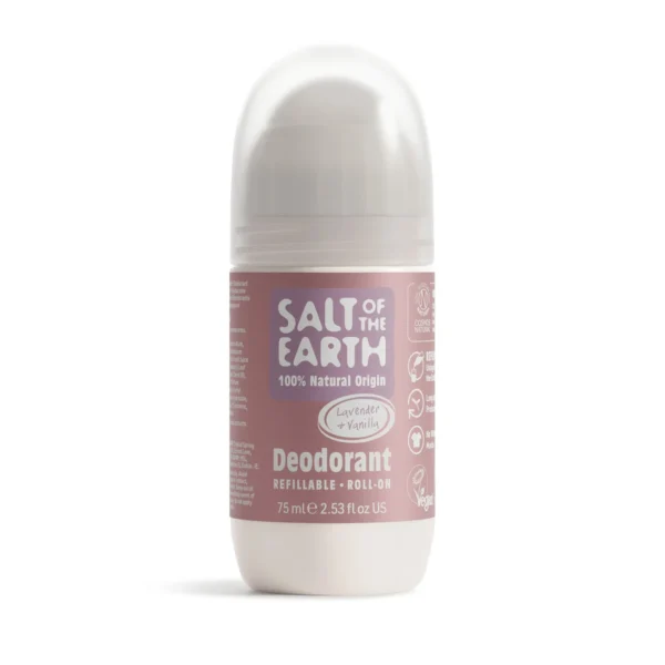 Salt of the Earth рол-он дезодорант с лавандула и ванилия, 75 мл
