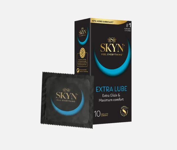 SKYN Extra Lube презервативи без латекс, 10 бр.