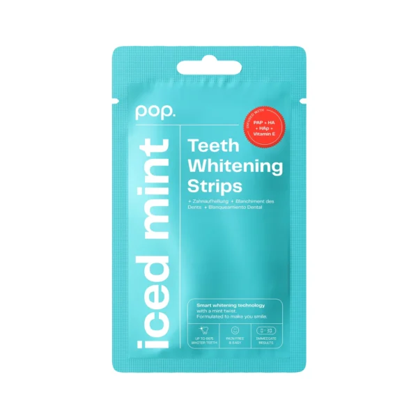 Smilepen POP избелващи лентички за зъби, ледена мента, 7x2 бр.
