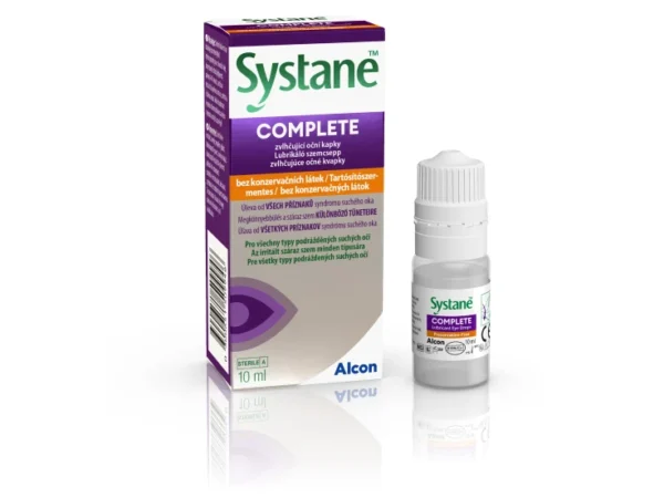 Systane Complete без консерванти лубрикиращи капки за очи, 10 мл