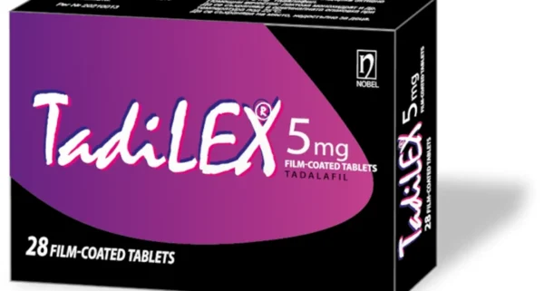 TadiLEX 5 мг филмирани таблетки, 28 бр.