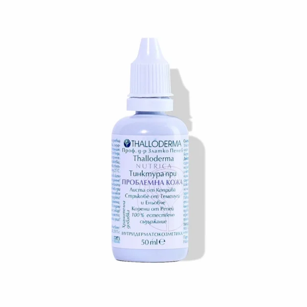 Thalloderma Nutrica тинктура при проблемна кожа, 50 мл