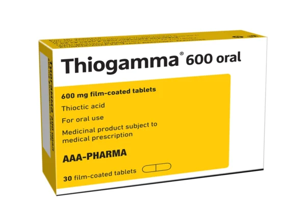 Thiogamma 600 oral филмирани таблетки 600 mg, 30 бр.