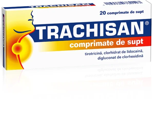 Трахизан таблетки за смучене, 20 броя
