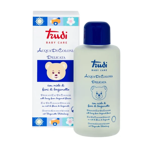 Trudi Baby Care бебешки одеколон с мед от цвят на бергамот, 100 мл