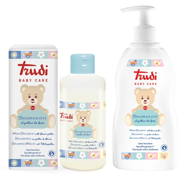 Trudi Baby Care бебешки шампоан с цветен прашец, 500 мл