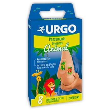 Urgo фантастични тату лепенки за деца, 8 бр.