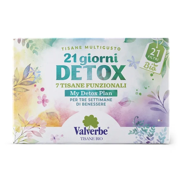 Valverbe пречистващ чай 21 Days Detox, 21 пакетчета