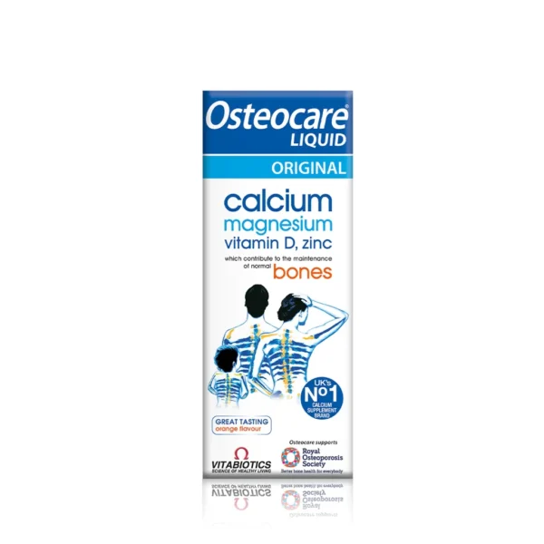 Vitabiotics Osteocare сироп с калций, магнезий, цинк и витамин D, 200 мл