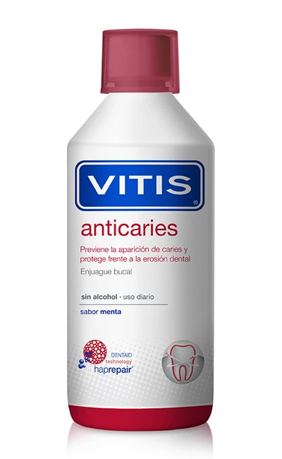 Vitis Anticaries вода за уста без алкохол, 500 мл
