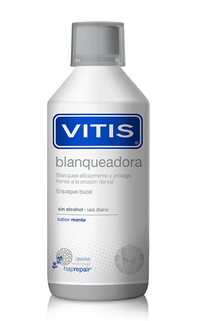 Vitis Whitening избелваща вода за уста, 500 мл