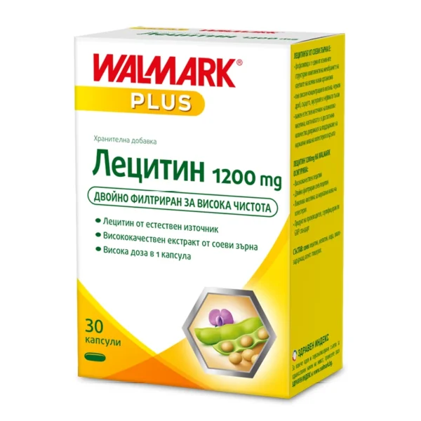 Walmark Лецитин 1200 mg, 30 капсули