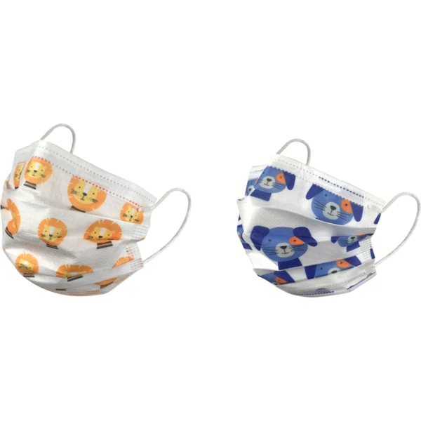 Wellsamed Wellsamask Junior Mix Box детски предпазни маски с ластик, 50 бр. — снимка 3
