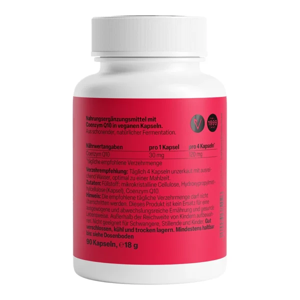 ZeinPharma коензим Q10 30 мг, 90 капсули — снимка 2