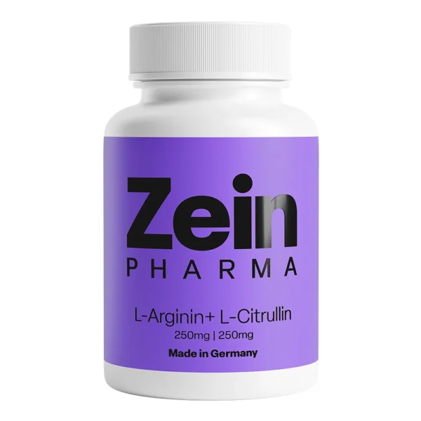 ZeinPharma L-аргинин 250 мг + L-цитрулин 250 мг, 90 капсули