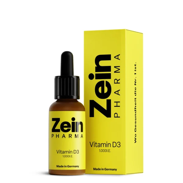 ZeinPharma витамин D3 1000 IU капки, 50 мл — снимка 2